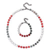 8mm Necklace Bracelets Jewelry Sets For Women Crytal Charms Choker Claw Setting Zircon Accessory For Women Gift - Image 12