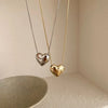 Love Heart Pendant Necklace For Women Men Personality Simple Design Thin Chain Choker Necklaces Jewelry - Image 3