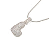 Silver Color Bubble Initial Letters Necklaces 26 Letters Pendants Necklaces for Women Brass CZ Jewelry - Image 20