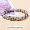 JD Stone Tiger Eye Amethyst Rectangle Bar Charm Bracelet Women Men Stone Powder Crystal Rough Chakra Jewelry - Image 11