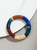 Chunky Acrylic Tube Bead Bangle with Multicolor Options - Image 12