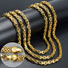 Dubai Gold-Plated Hiphop Link Chain Necklace For Women Man Statement Gold Color Choker Classic Wedding Party Gifts - Image 1