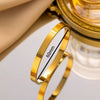 Punk Gold Color Bangles for Women Men Stainless Steel Metal Bracelets Bohemian Jewelry Accessories Gift - Image 24