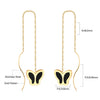 2PC/1pair Heart Love White Shell Drop Earring for Women Stainless Steel Hoop Earrings Romantic Valentine's Day Gift - Image 45