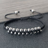 Handmade Charm Men Bracelet Classic Tibetan Buddhist Copper Beads Adjustable Braided Bracelets For Women Vintage Jewelry - Image 2