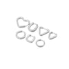 10pcs Gold Plated Geometric Shaped Hoop Earrings Stainless Steel Women Jewelry Men Square Earring Punk Gifts Bulk - Image 5