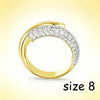 Minimalist Round Zircon Jewelry Set Female Birthday Anniversary Ornaments - Image 13