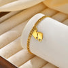 Simple Tiny Charm Anklets for Baby Kids, Stainless Steel Ankle Bracelets Foot Chain Jewelry for Girl Boy Child Gift - Image 3