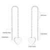 2PC/1pair Heart Love White Shell Drop Earring for Women Stainless Steel Hoop Earrings Romantic Valentine's Day Gift - Image 20