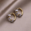 Ball-Detail Stud Earrings with Multiple Color and Finish Options - Image 25