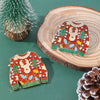 Vintage Ugly Christmas Sweater Brooches Cute Reindeer Crystal Rhinestone Xmas Jumpers Pins for Women Holiday Gift - Image 2