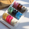 9Pairs Colorful Hook Earrings Set Bohemian Texture C Shape Earrings Beach Vacation Ideal Choice For Gifts Women’s Jewelry - Image 1