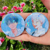58mm Anime The Summer Hikaru Died Tsujinaka Yoshinori Cosplay Costume Badge Pin Spte Tinplate Brooch Prop Xmas Gift - Image 1