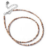Blue Lapis Lazuli Bead Necklace 2MM Small Agates Sodalite Turquoises Semi-Precious Choker Jewelry Gift - Image 11