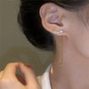 Long Wire Tassel Thread Chain Climb Star Heart Beads Pendants Drop Earrings women's Straight Hanging Earings Jewelry - Image 5