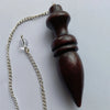 Natural Wooden Pendulum for Divination Dowsing Karnak Egyptian Wood Pendant Pendulums Chakra Chain Spiritual Pendulos - Image 4