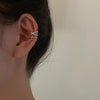 Fake Piercing Punk Earclips Earrings Geometric Stainless Steel Ear Cuff Winding Piercing Free Clip Earrings for Women Daily Wear - Image 8