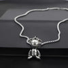 Actionable Graffiti Violence Bear Necklace Men's Personality Hip Hop Pendant Sweater Chain Hoodie Jewelry Accessories - Image 4