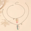 1Pair Magnet Heart Couple Necklace Quartz Crystal Hexagonal Column Pendant Necklaces Valentine's Day Gift for Women Men - Image 5