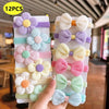 20PCS 10PCS Hair Accessories For Girl Elastic Hair Bands Flowers Style Hair Ring Children Birthday Party Headdress Headwear - Image 11