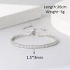 Adjustable Tennis Bracelet For Women Iced Out Zircon Couple Bracelet On Hand Gift To Friends Wedding Jewelry - Image 15