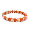 Colorful Enamel Heart Bead Bracelet with Elastic Fit in Multiple Colors - Image 12