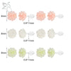 ZS 6 Pair/Lot Colorful Flower Acrylic Stud Earring Set For Women Girls Ear Studs Cartilage Helix Piercing Jewelry - Image 11