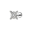 Stainless Steel Labret Piercing Stud with 16 Gauge and 1.2 x 8 mm Post - Image 18