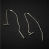 Minimalist Long Earring Silver Color Simple Tassel Chain Statement Earrings Women Korea Joker Ear Line Jewelry Gift - Image 2