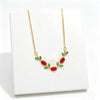 Charm Crystal Leaf Vine Flower Rhinestone Bracelet Necklace Jewelry Sets for Women Girl Party Wedding Jewelry Gift - Image 10