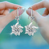 Zircon Water Drop Earrings For Women Silver Color Long Dangle Hanging Earring Female Wedding Ear Jewelry Gift - Image 19