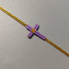 Hand-Woven Macrame Cross Bracelet Adjustable Bohemian Style Jewelry for Women Girls - Image 28