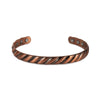 Copper Bracelets Twisted Handmade Braided 12mm Adjustable Bangles High Magnet Jewelry Resizable Cuff - Image 11