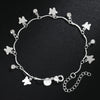 Silver Chain Stars Bracelets For Women Charms Party Wedding Jewelry Holiday Gifts - Image 19