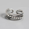 Silver Angel Wing Feather Stackable Open Rings For Women Beautiful Jewelry Accessories Prevent Allergy - Image 42