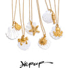 Summer Ocean Style Shell Starfish Conch Pendant Necklace Gold Color Plated Charm Jewelry Gift - Image 1