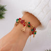 Christmas Multi Elements Pendant Bracelets for Women Colorful Crystal Beads Elk Snowman Snowflake Santa Claus Bracelet Jewelry - Image 16