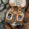 1 Pair and Minimalist Style Inlaid with Cubic Zirconia Drop Hook Earrings Jewelry Gift - Image 2