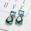 Wedding Jewelry Silver Green Tourmaline Drop Earrings for Women Green Tourmaline Gemstone Earrings Jewelry Gift - Image 2