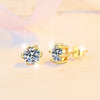 5-9MM Earring Silver Plated with White Gold Stud Earrings For Women Jewelry - Image 7