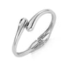 Stainless Steel Glossy Teardrop Cuff Bangle Set For Women Exaggerated Geometric Chunky Metal Bracelets Punk Rock Jewelry - Image 11