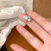 1Pcs Shiny Imitation Pearl Zircon Ear Clip For Women Punk Metal C-shaped Geometric No Piercing Ear Cuff Y2K Jewelry Gift - Image 4
