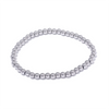 3/4/5/6 MM Stainless Steel Beads Daily Handmade Elastic Bracelet Bangle Wrist Gold Color Jewelry Men - Image 22