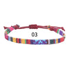 Anklets For Women Woven Fabric Foot Leg Bracelet Men Handmade Rope Braid Knot Beach Barefoot Weave Ethnic Boho Adjustable Charm - Image 8