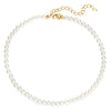 Pearl-Style Choker Necklace with Layered Bead Details - Image 27
