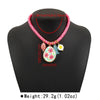 Bohemian Multi-element Pendant Colorful Jewelry Gifts Collarbone Chain Cute Flower Rope Necklaces Beach - Image 6