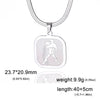12 Zodiac Sign Necklace for Women Stainless Steel 12 Constellation Pendant Snake Neck Chain Choker Birthday Jewelry Gifts - Image 13