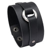 Wide PU Leather Bracelet Punk Bracelet Adjustable Goth Cuff Bracelet Gothic Rivet Buckle Wristband For Women Mens Jewelry - Image 11