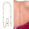 Stonefans A Pair No Sew Non-Slip Detachable Bride Wedding Style Rhinestone Grid Shoulder Straps for Bra Dress Ultimate Support