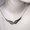 Alloy Angel Wing Choker Necklace with 48 cm Chain and 4.5 cm Extension - Image 12